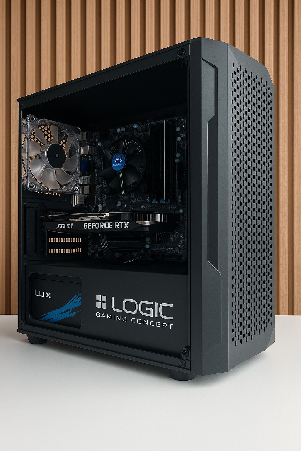 PC Do GIER ! i7 32G RTX-4060 8G / SSD 1TB / W10 / 700W / RGB