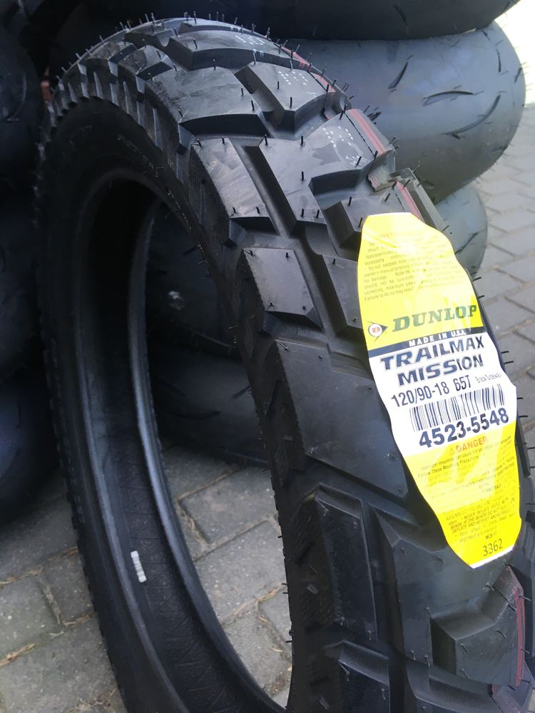 120/90-18 Dunlop Trailmax Mission 65T M+S 2020 Nowa 120/90/18