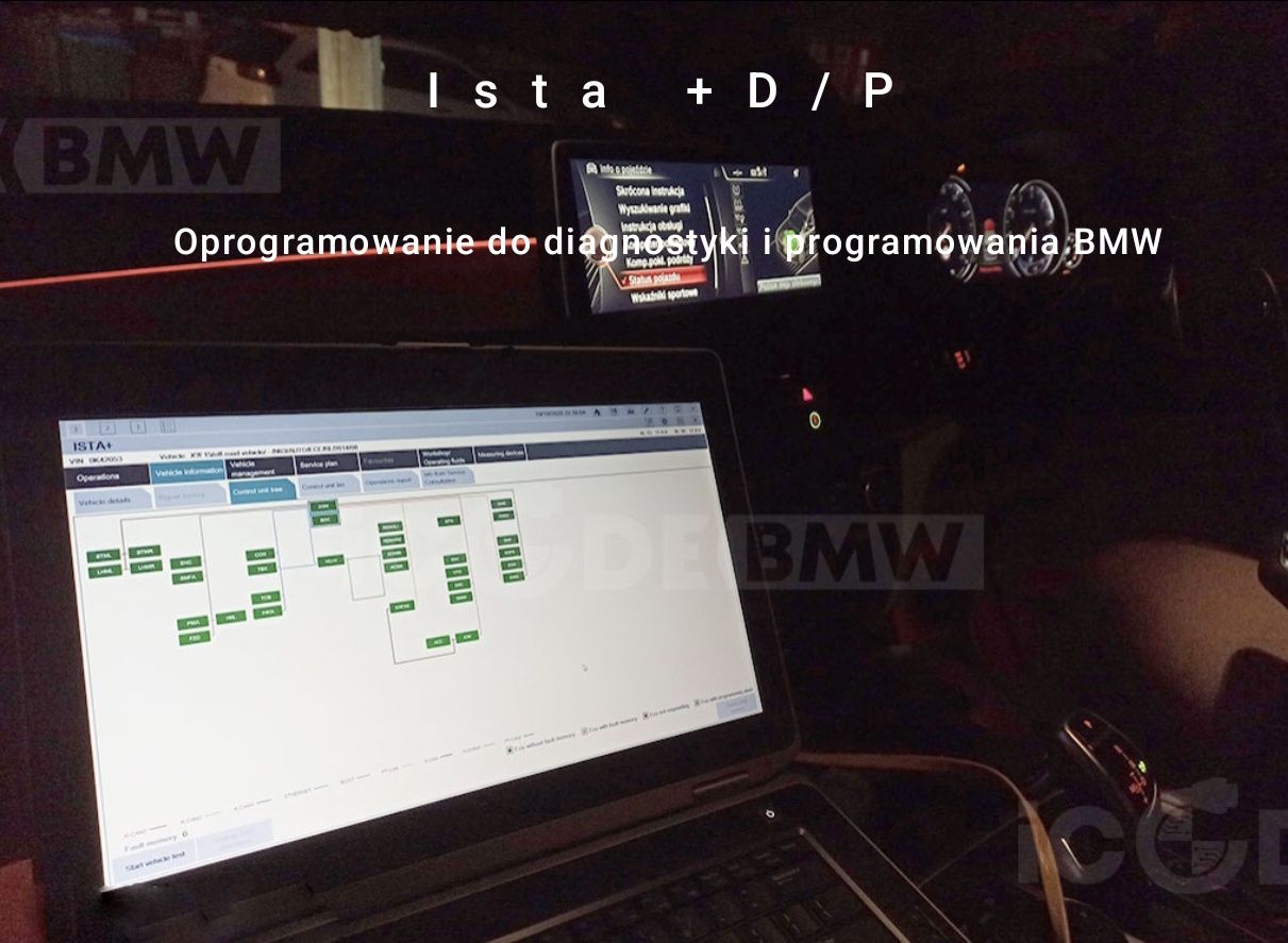 Ista D + P oprogramowania i diagnostyki / programowania BMW