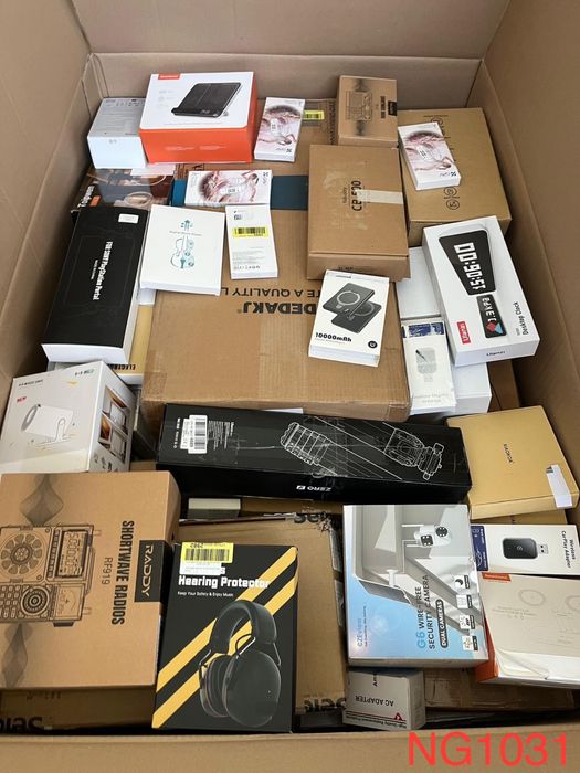 Palety AMAZON mix głównie ELEKTRONIKA zwroty konsumenckie