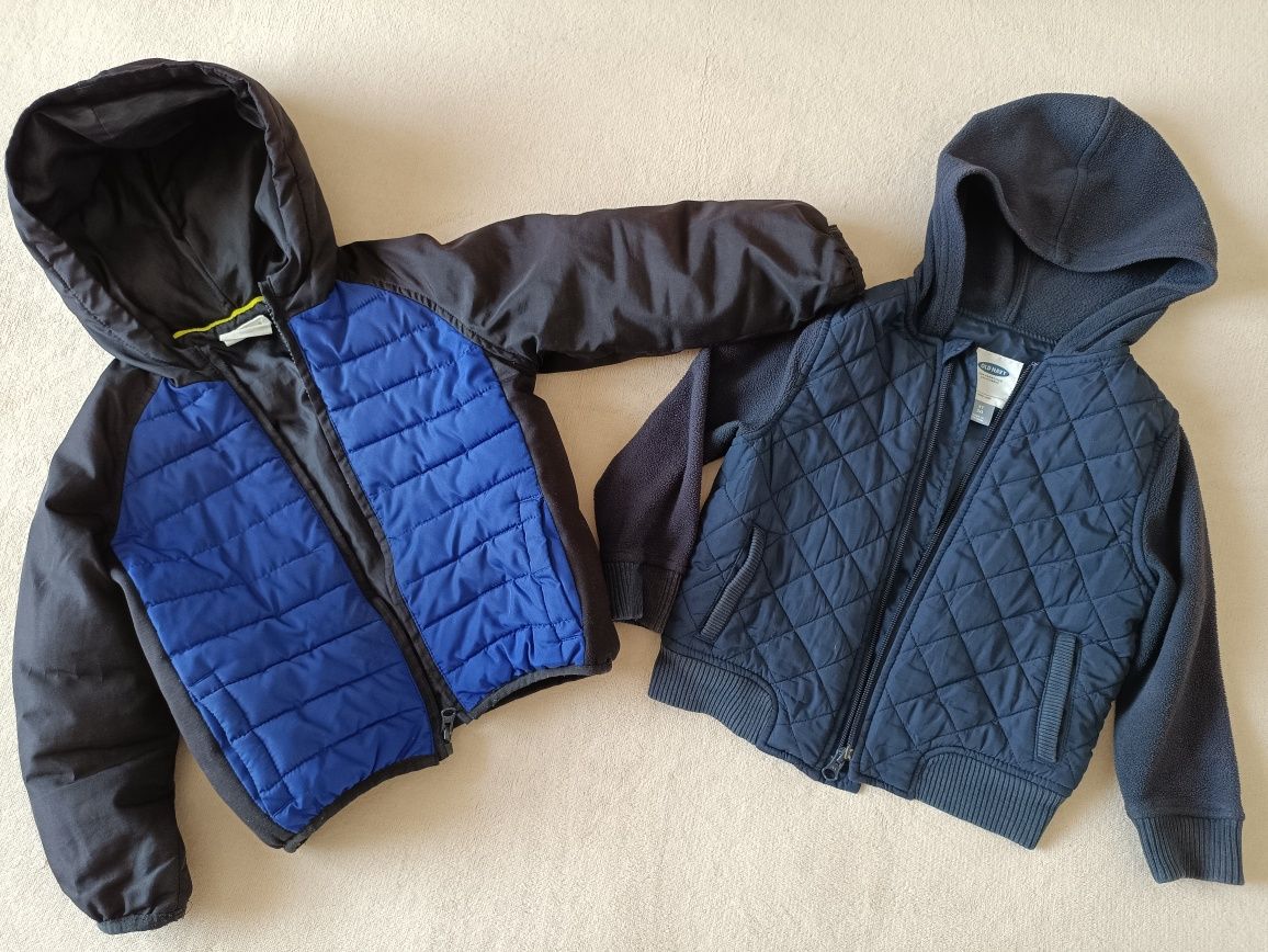 Дві курточки на 3 роки: Old navy 3T і crazy (куртка вітровка фліска)