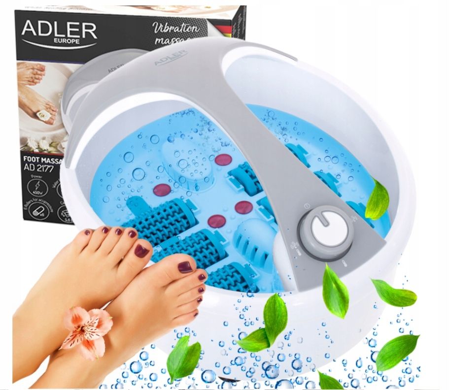 Masażer Wodny Do Stóp Hydromasaż Podgrzewanie Aromaterapia Akupresura