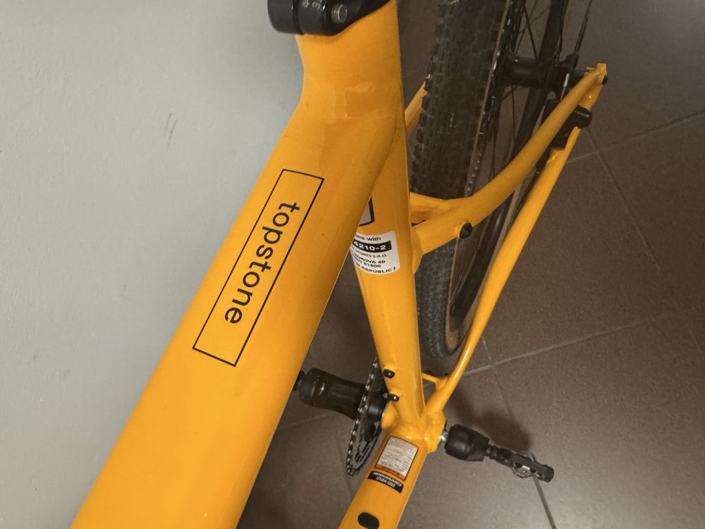 Cannondale  Topstone 4 gravel żółty