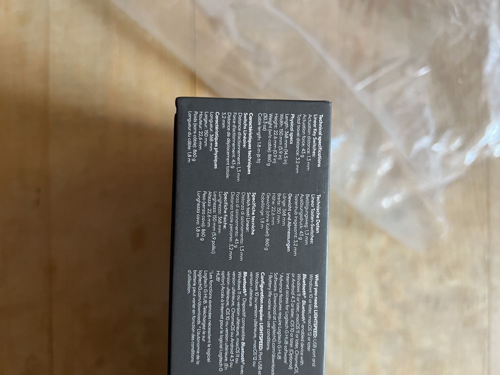 Klawiatura mechaniczna bezprzewodowa Logitech G915 X TKL
