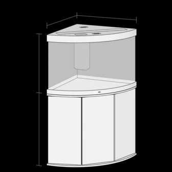 Akwarium Juwel Trigon 190L