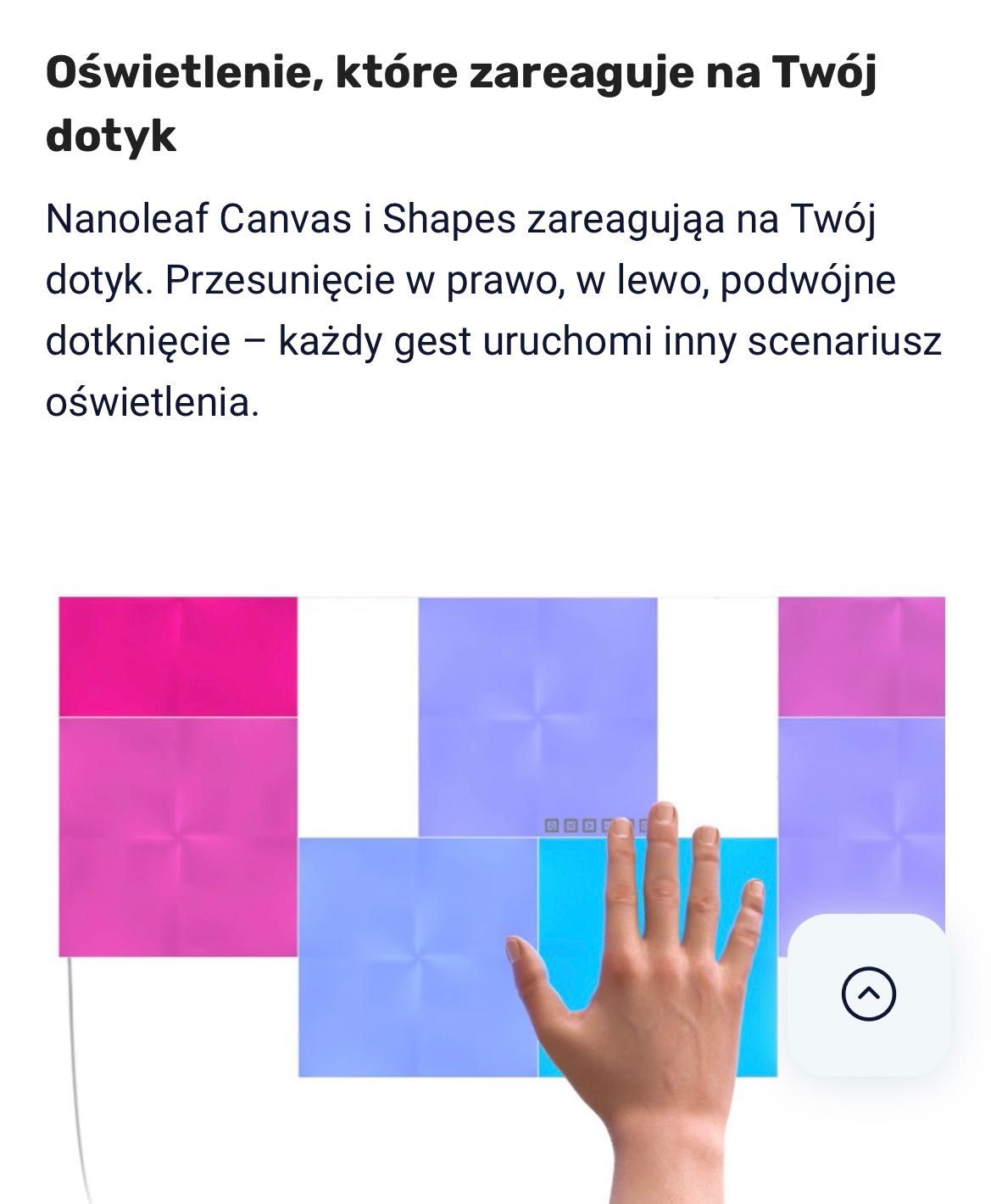 Nanoleaf Shapes Hexagons 9 paneli świetlnych od Apple LEDY