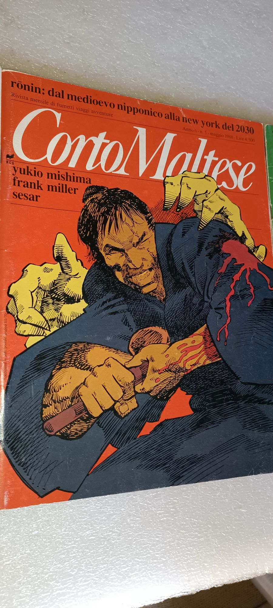 Antigas revistas banda desenhada Corto maltese