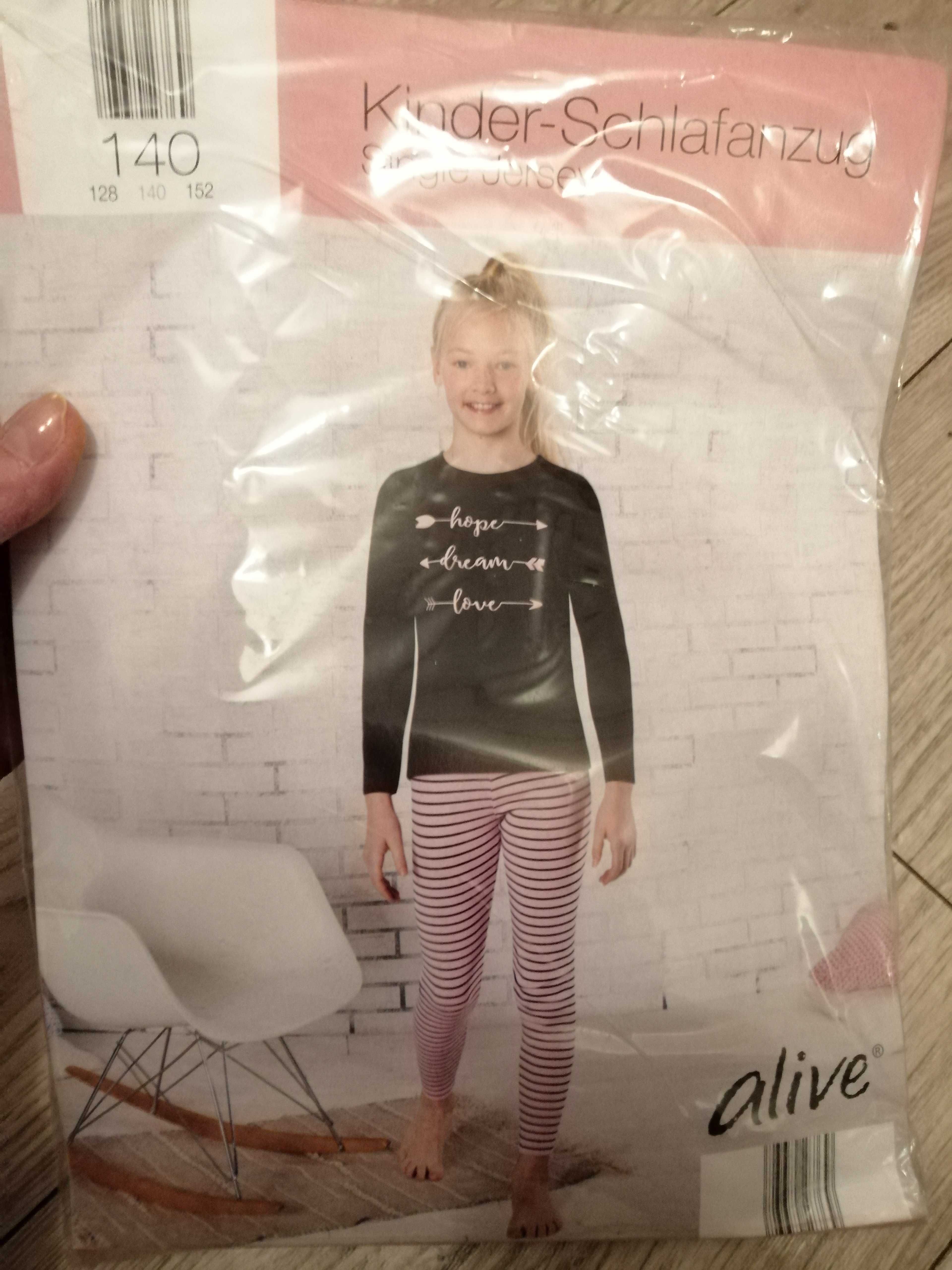 Alive piżama dla dziewczynki roz 140