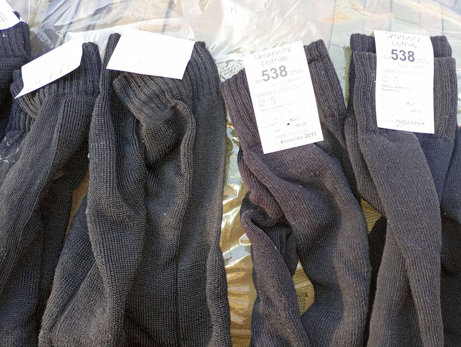 Skarpetki wojskowe letnie i zimowe