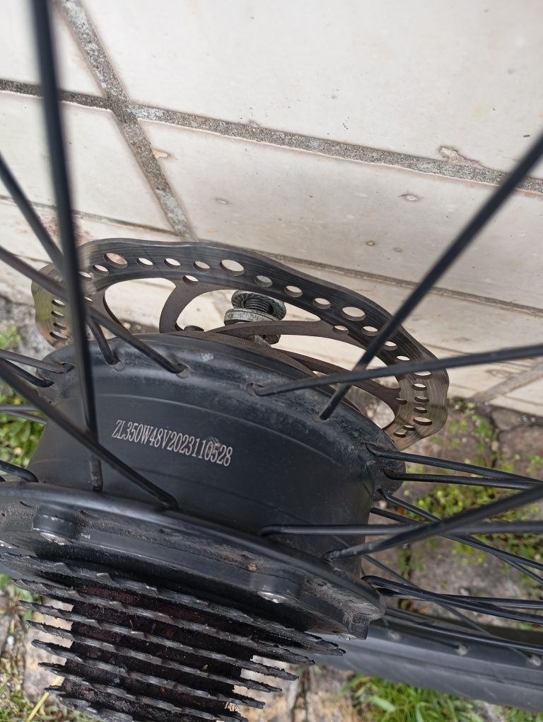 Roda bike com motor