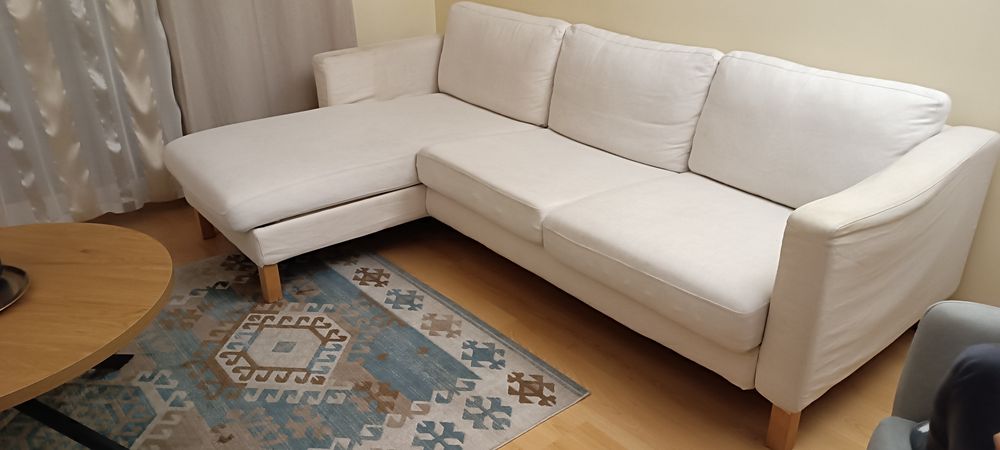 Sofá IKEA Karlstad 3 lugares chaise longue
