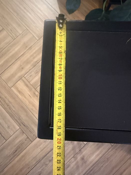 Wysoki regal półka czarny metalowy loft jak nowy