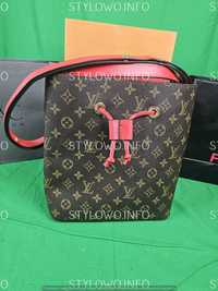 Torebka duża Torba Louis vuitton monogram skórzana lv woreczek Premium