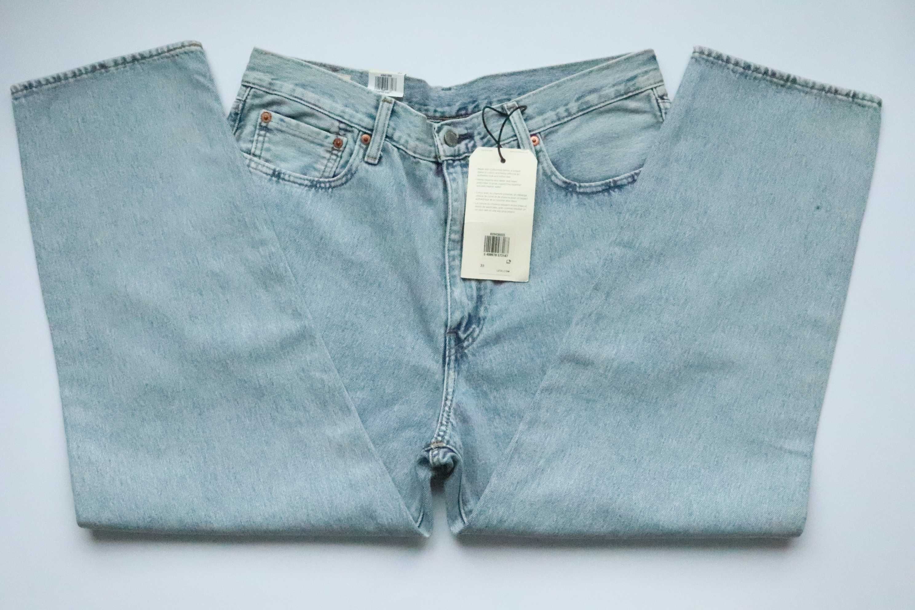 LEVIS STAY LOOSE W33 męskie spodnie nowe vintage retro cena 529zł