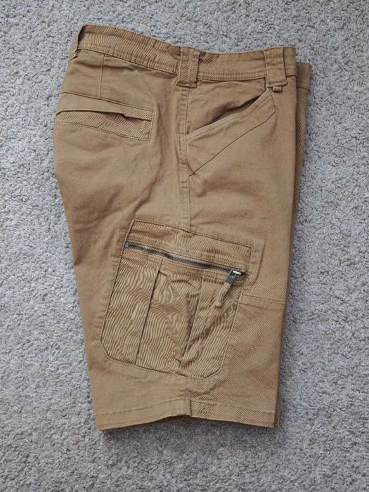 Top Secret Krótkie Spodenki Bojówki Trekkingowe męskie 32 Brązowe