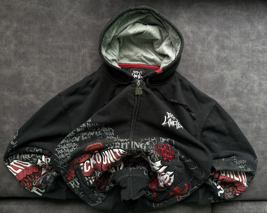 Зіп худі ecko unltd vintage sk8 rap