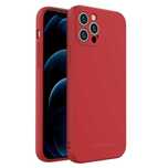 Case silikonowe elastyczne wytrzymałe etui iPhone 13 Pro czerwony