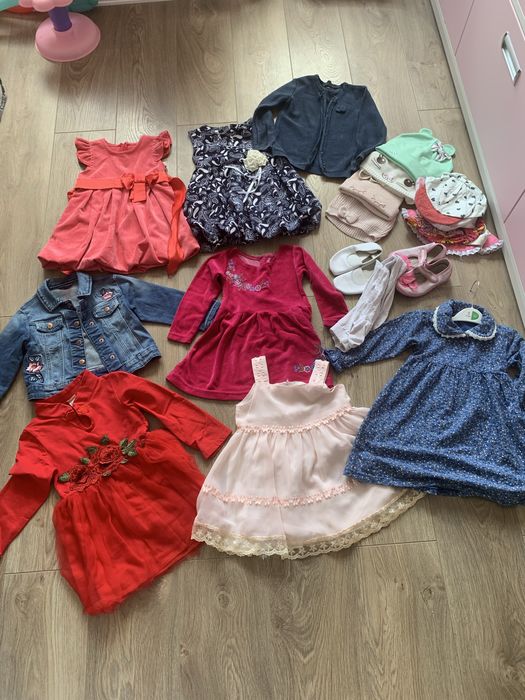 Пакет речей для дівчинки на зріст 92-98