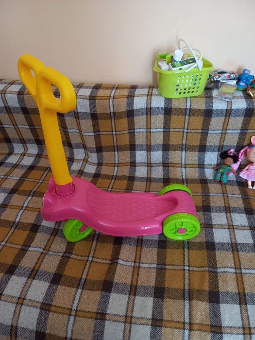 Самокат Технок для дівчинки від 1 року