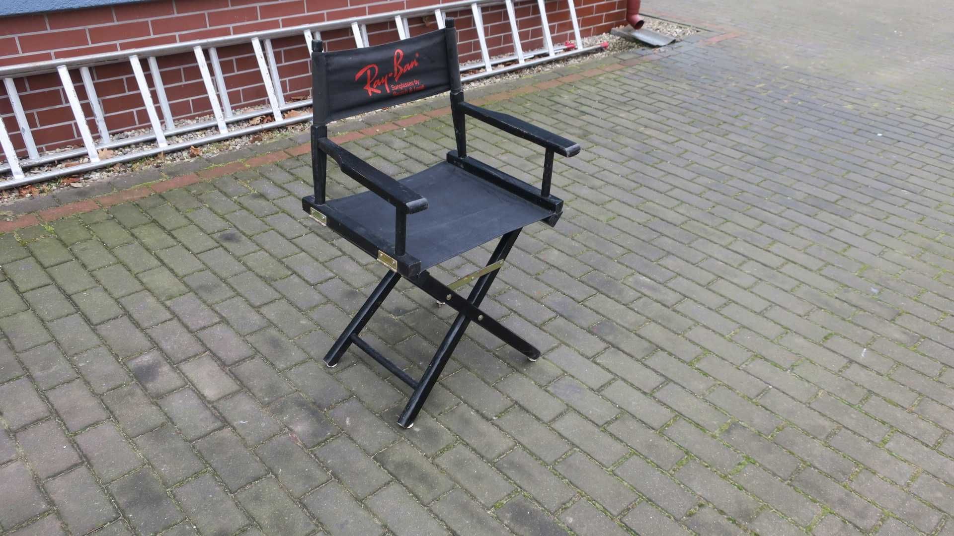 krzesło składane reżyserskie