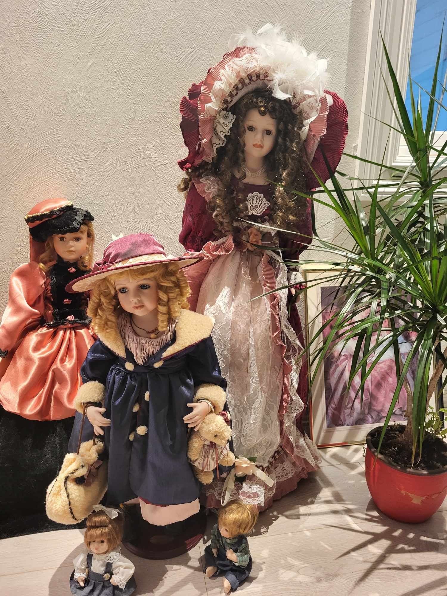 Kolekcjonerska lalka porcelanowa "tobiasz" Ok. 51cm