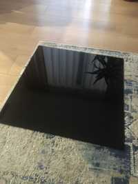 Panel kuchenny szklany lacobel czarny połysk 59x62cm
