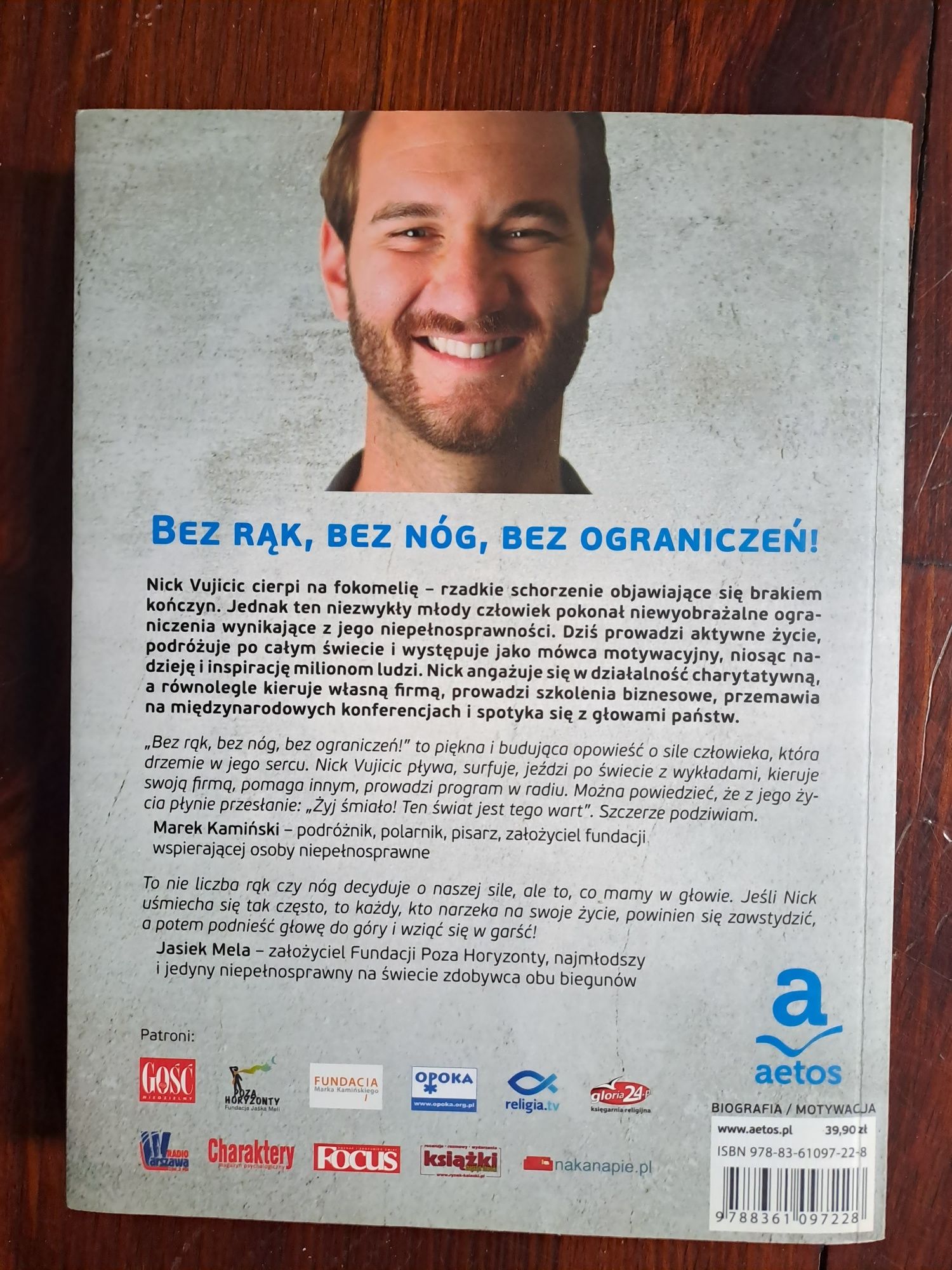 Nick Vujicic, "Bez rąk, bez nóg, bez ograniczeń"