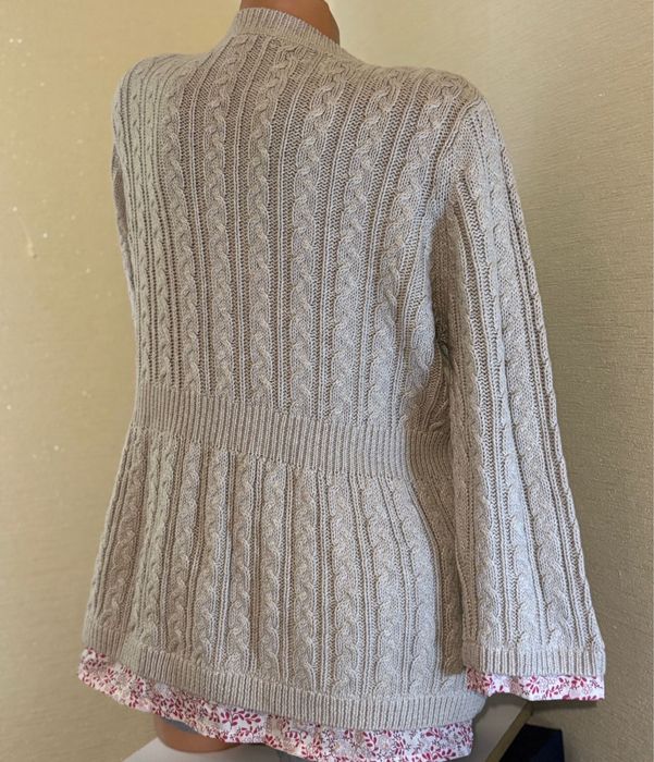 Сірий вязаний кардиган на гудзиках,,Marks&Spenser,,