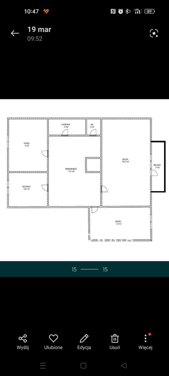 Mieszkanie M4 60 m2