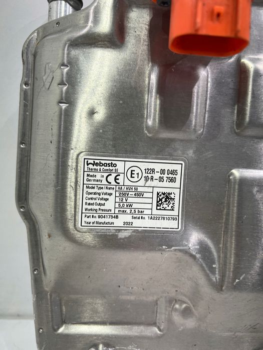 volvo v60 xc60 webasto moduł ogrzewania płynu 9041734b a2227810793