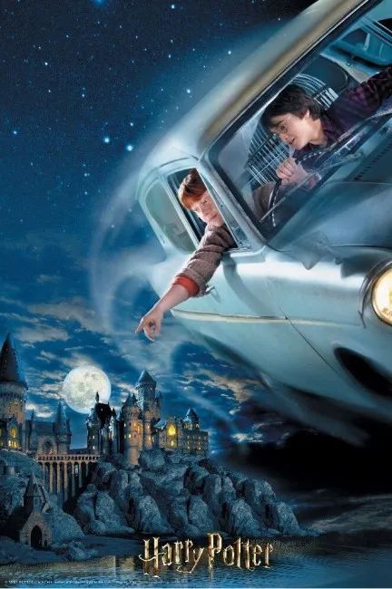 Harry Potter: Magiczne Puzzle - Księga - Ford Anglia 300El.