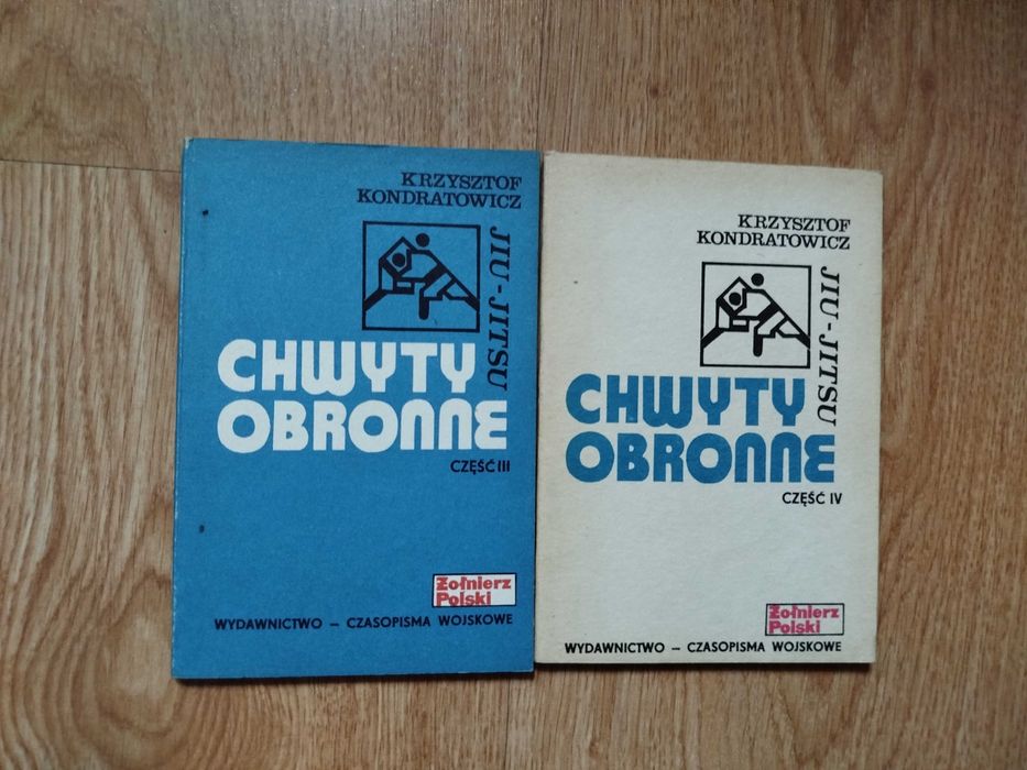 Zestaw 6 książek "Chwyty obronne" Krzysztof Kondratowicz