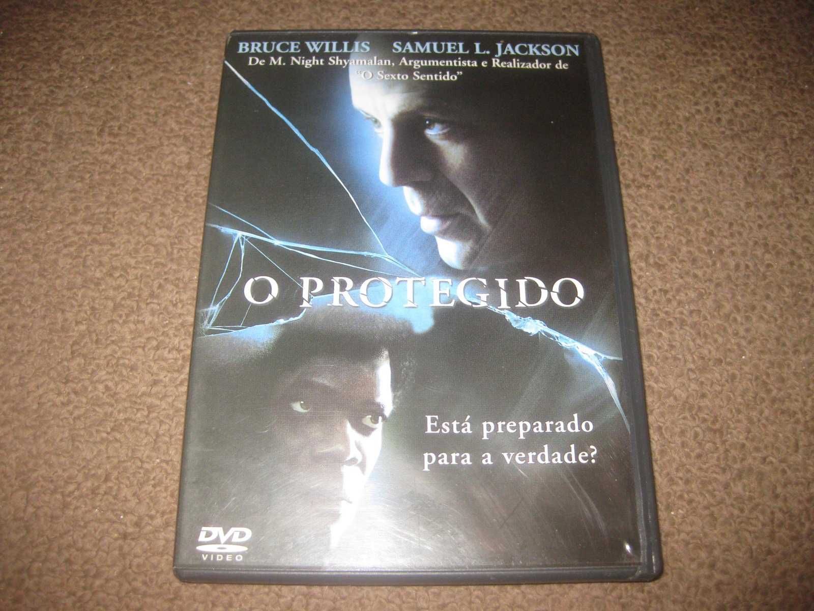DVD "O Protegido" com Bruce Willis
