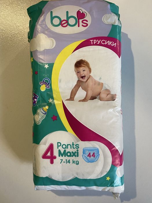 Підгузки памперси трусики bebis 5 4