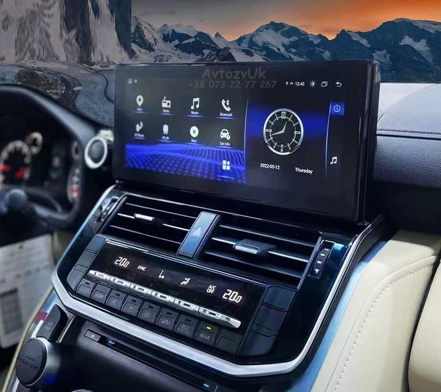 Магнитола LC 300 Toyota LAND CRUISER 300  GPS CarPlay Дисплей Android