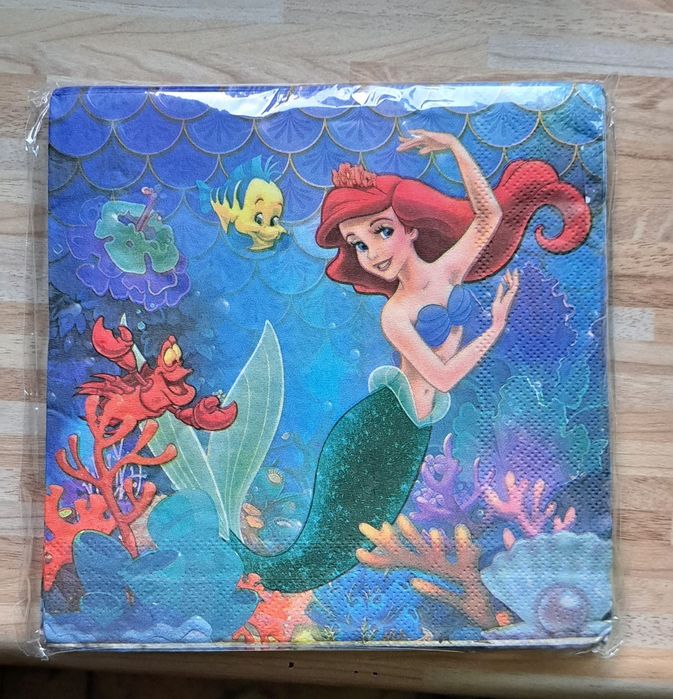 Serwetki papierowe Disney Mała Syrenka