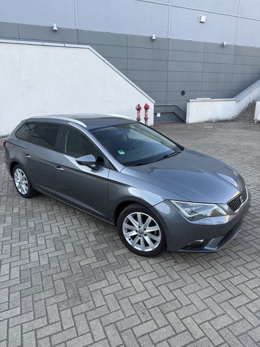 Seat Leon 1.6 TDI 110KM • 2015 • Navi • LED • Podgrzewane fotele