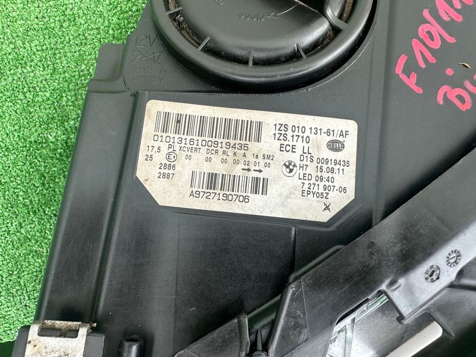 lampa przód lewa bmw 5 f10 f11 bi-xenon skrĘtny kompletna