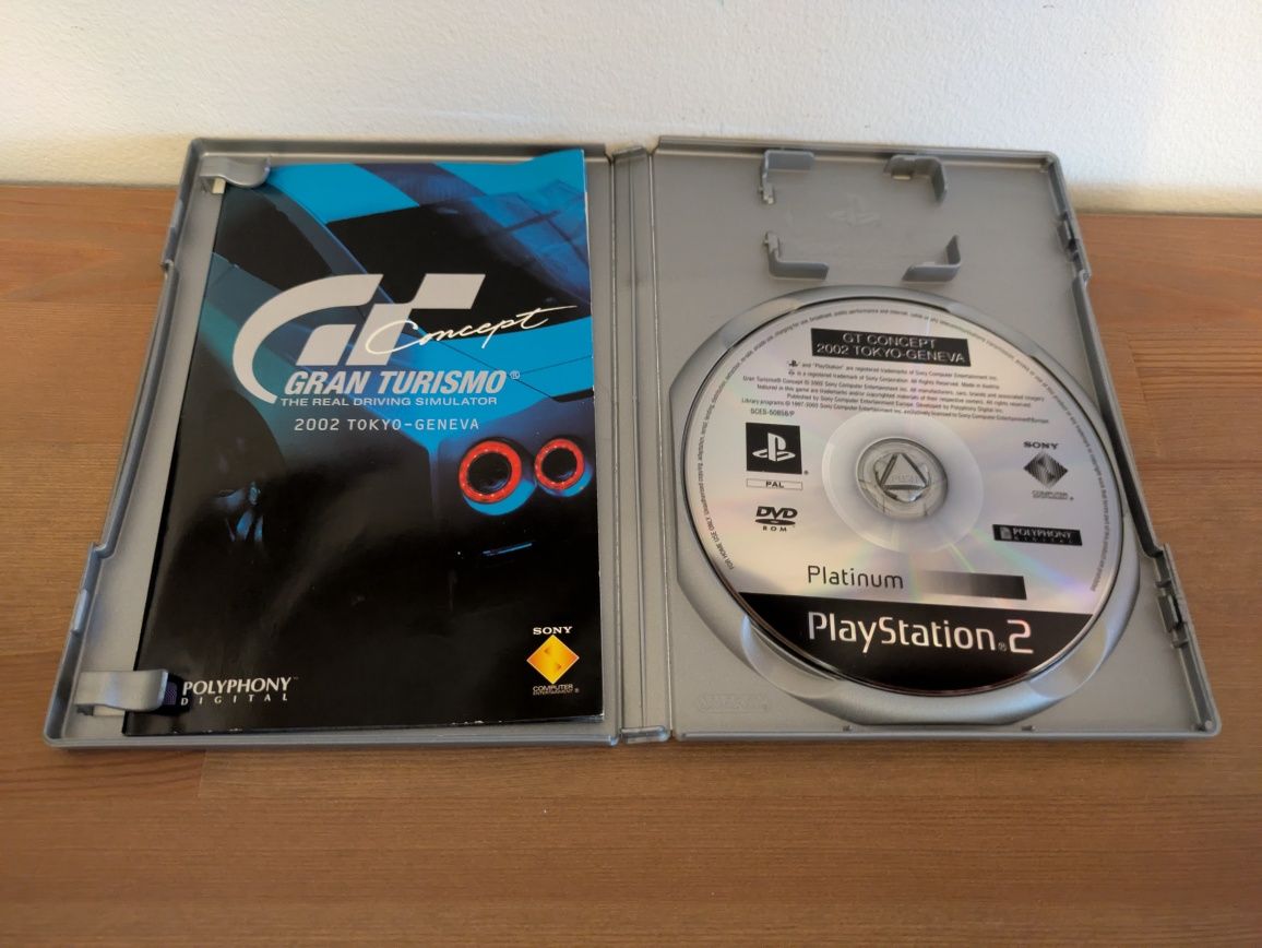 Jogo PS2  " Gran Turismo Concept 2002 Tokyo | Geneva " (Opt. Estado)