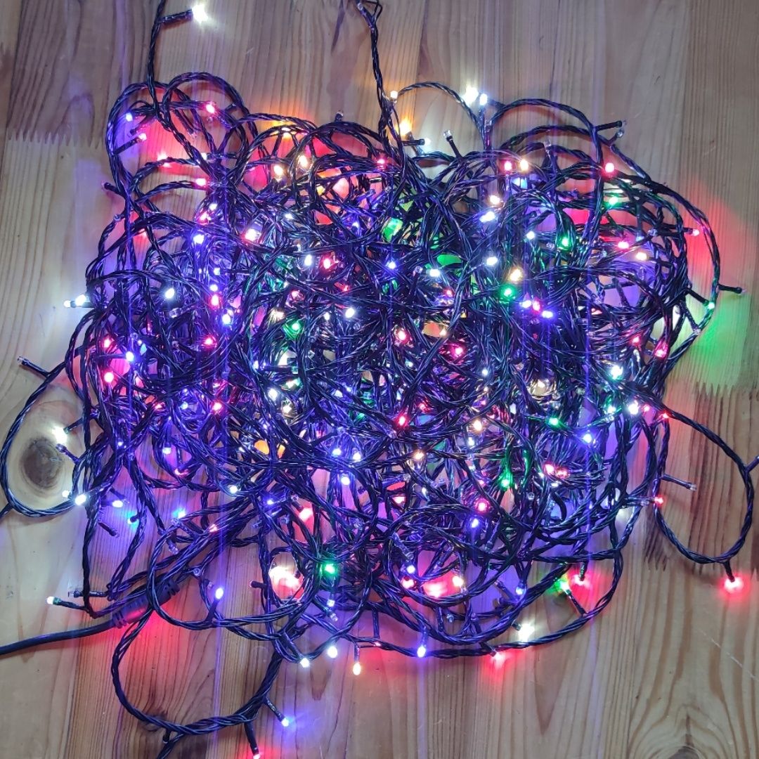 Гирлянда уличная (наружная) Springos 40 м 500 LED + MIX