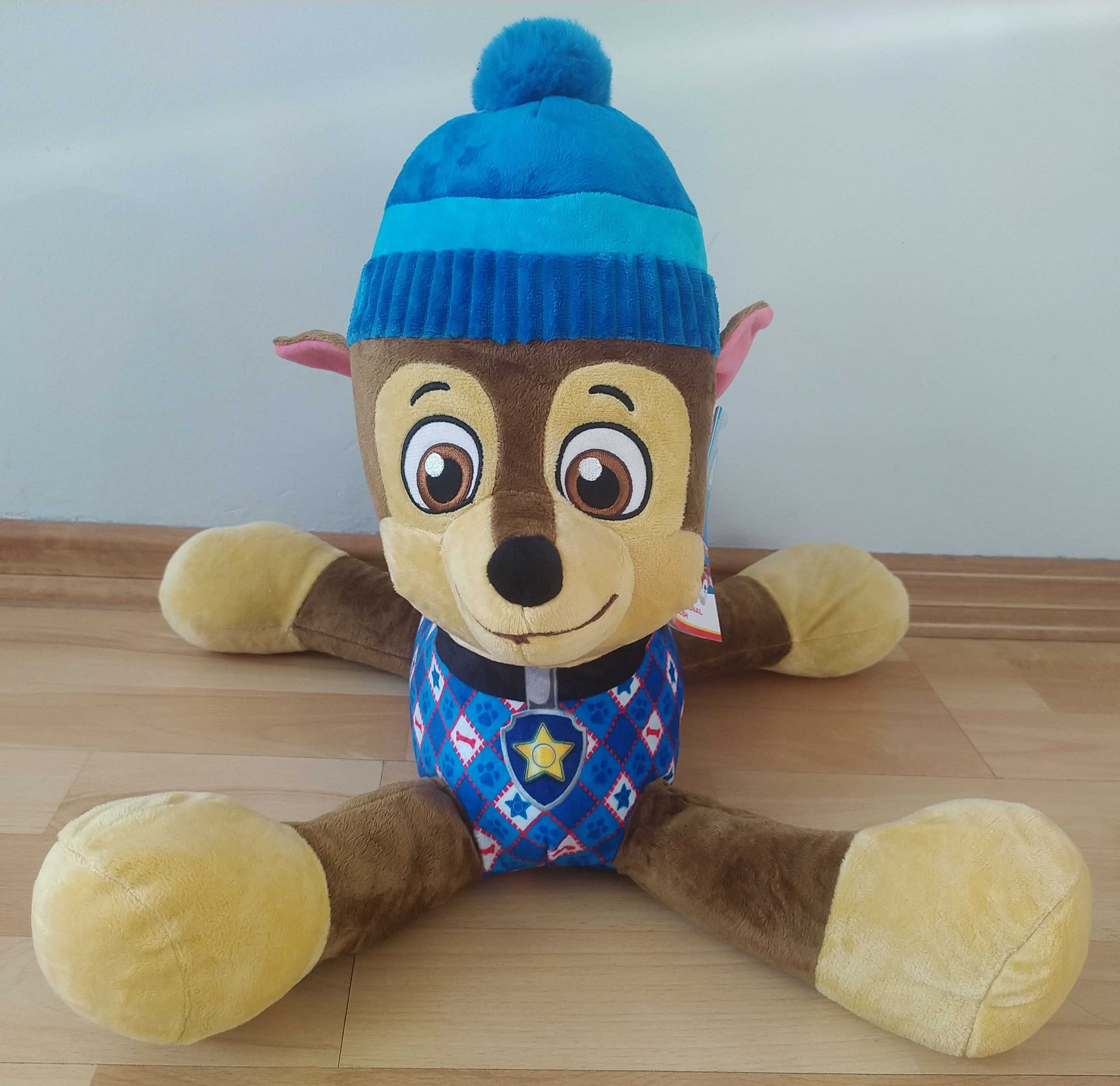 Psi Patrol duża Maskotka 50 cm Chase Paw Patrol