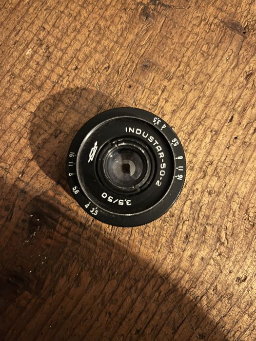 Lente pancake industar 50-2  50mm f3.5 m42