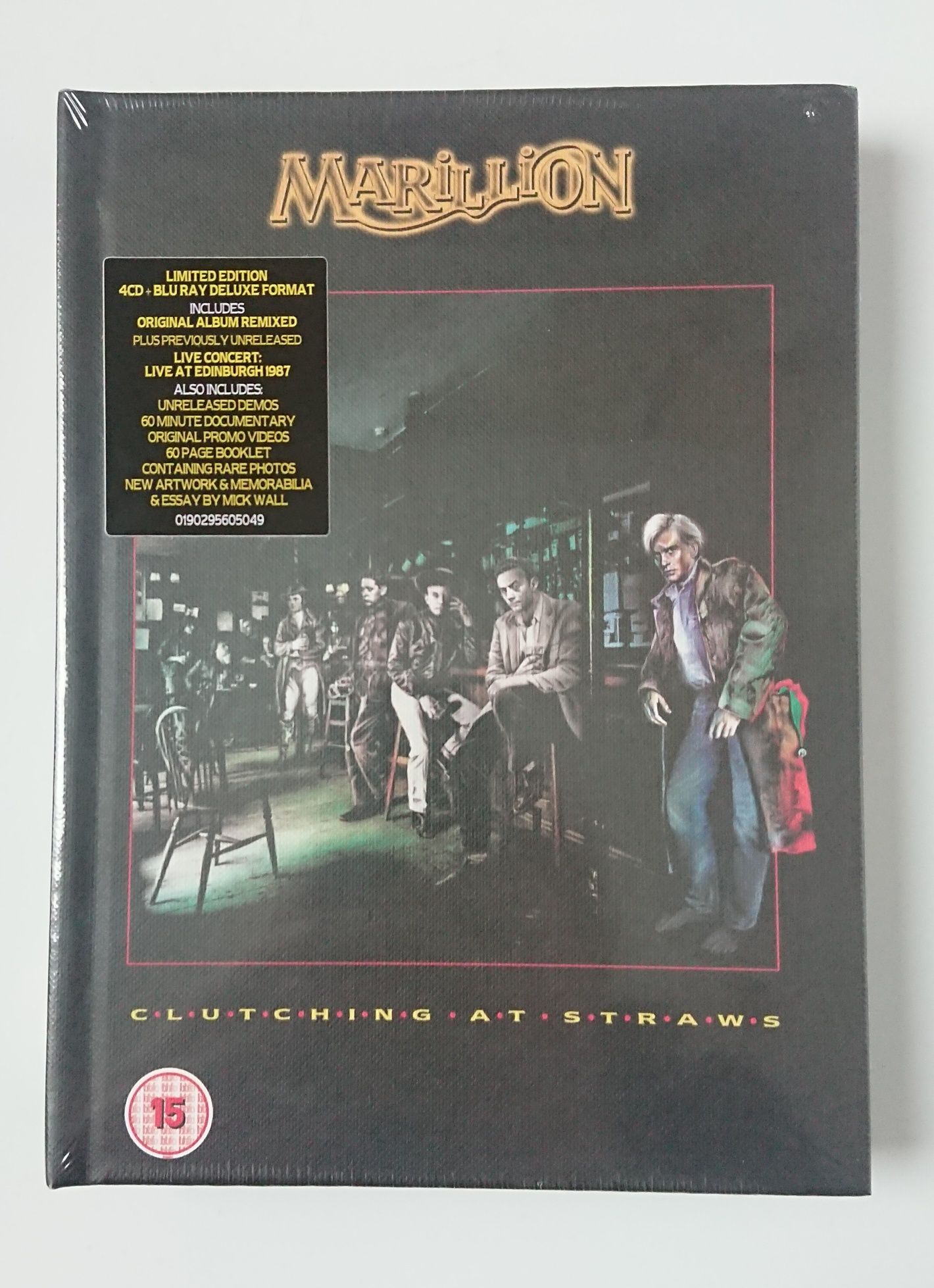 Marillion Clutching At Straws deluxe 4cd blu ray