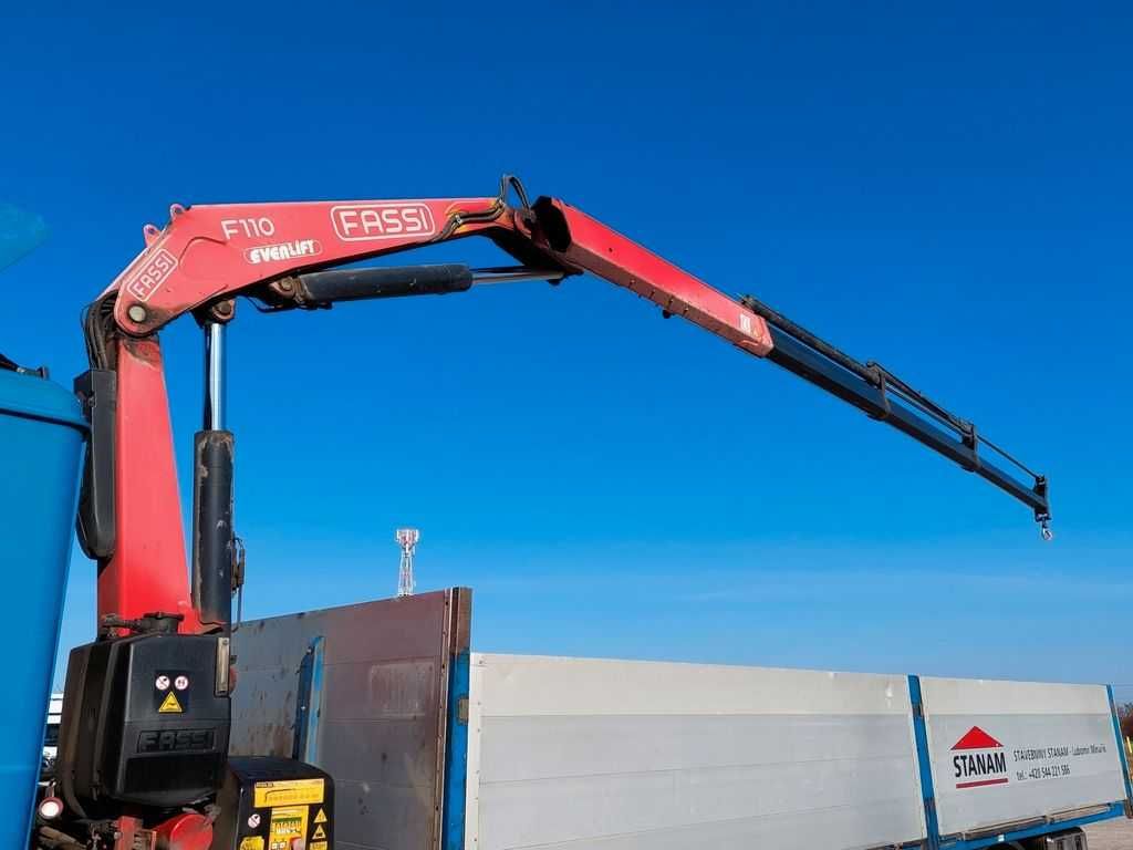 2003 Бортовий MAN 18.285 кран-маніпулятор Fassi F110A.23 не самоскид