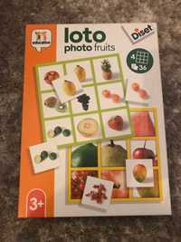 Jogo Loto - Fotos de frutas