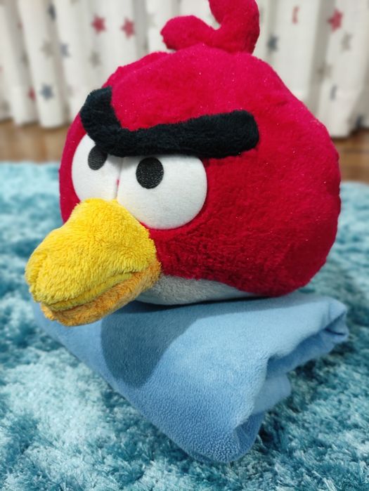 Boneco peluche Angry Birds Red