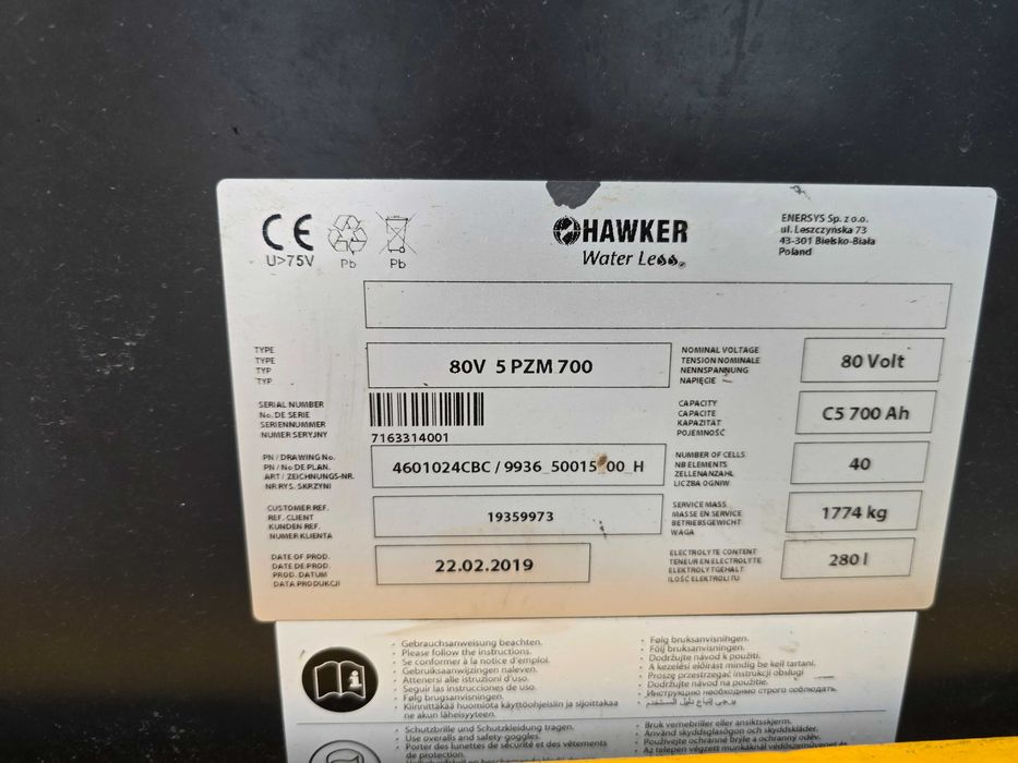 Wózek widłowy STILL  R 60-35 T  elektryczny 3.5 tony   5m wysokości