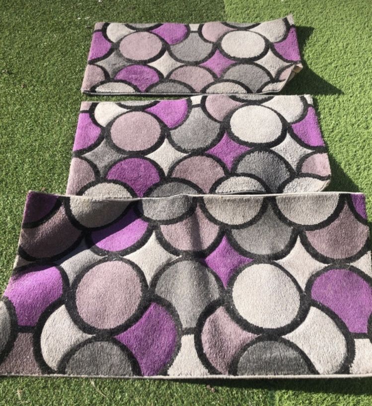 Conjunto de tapetes de quarto