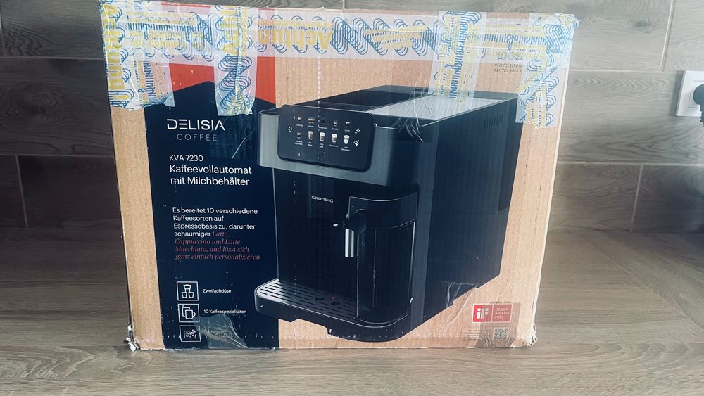 Na części! Ekspres do kawy Delisia coffee. grundig kva7230