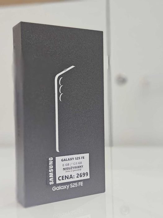 Samsung Galaxy S25 FE 5G 8/128GB 2 lata gwarancji, od StudioSim